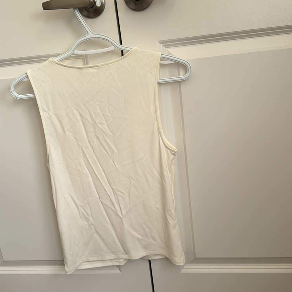 Aritzia Bloom Top - Light Birch - Size Medium - Picture 8 of 8